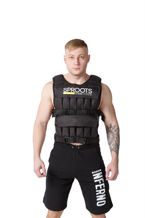 Жилет-утяжелитель SPR (c дробью 12 кг) - фото 4889