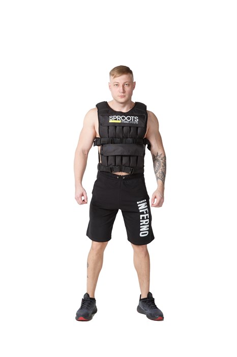 Жилет-утяжелитель SPR (c дробью 12 кг) - фото 4890