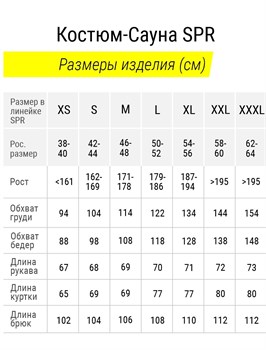 Костюм-сауна SPR Premium - фото 6859
