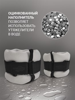 Утяжелители неопреновые Sproots 0,5 кг (серые) - фото 8157 Утяжелители неопреновые Sproots 0,5 кг (серые) - фото 8157