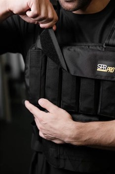 Жилет-утяжелитель SPR PRO (c грузами 22 кг) - фото 8259