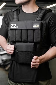 Жилет-утяжелитель SPR PRO (c грузами 22 кг) - фото 8261