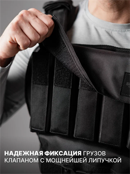 Жилет-утяжелитель Sproots (25 кг) - фото 8286