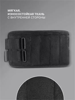 Утяжелители Sproots Premium регулируемые 2 шт по 10 кг (черные) - фото 8303 Утяжелители Sproots Premium регулируемые 2 шт по 10 кг (черные) - фото 8303