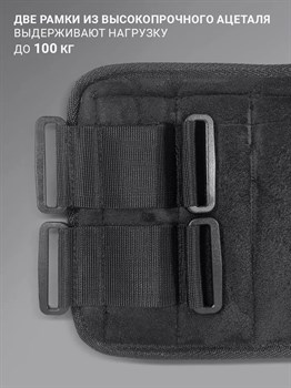 Утяжелители Sproots Premium регулируемые 2 шт по 8 кг (черные) - фото 8320